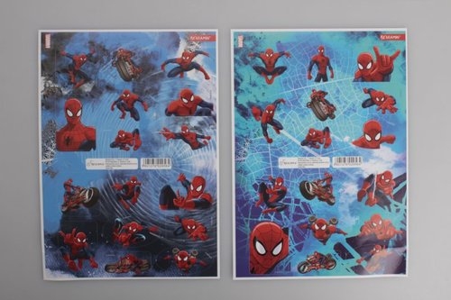 Naklejki ozdobne Spider-Man 32 sztuki