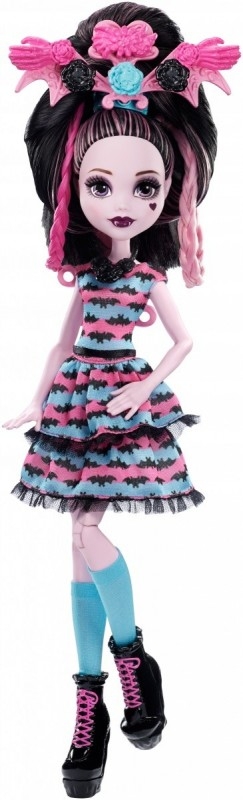 MONSTER HIGH Wampirystyczne fryzury Draculary (DVH36)