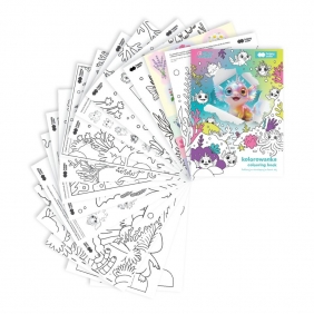 Happy Color, Kolorowanka - Aqua Cuties, 90g/m2, A4, 16 stron