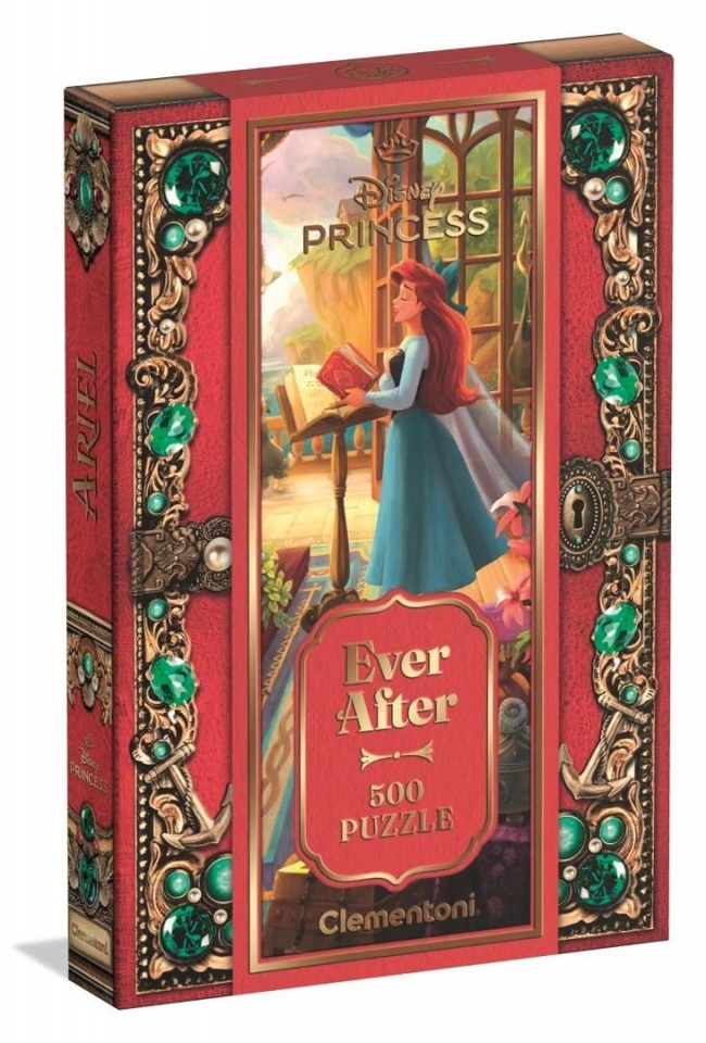 <img src='https://webimage.pl/pics/565/1/d8005125351565.jpg' style='height:440px' /> Puzzle 500 Ariel Princess Ever After Collection