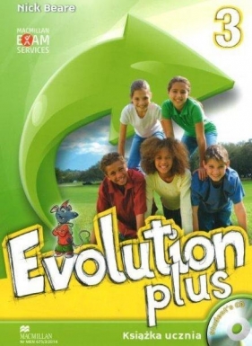 Evolution Plus 3 Książka ucznia z płytą CD - Beare Nick