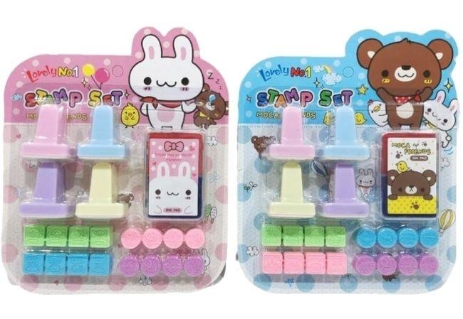 Zestaw pieczątek MIX