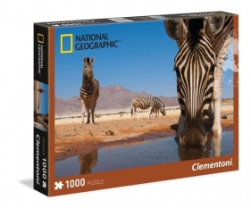 Puzzle National Geographic A Zebra drinks 1000 (39356)