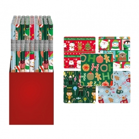 Papier do pakowana 200x70cm - Christmas Kids, 1 szt.