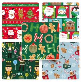 Papier do pakowana 200x70cm - Christmas Kids, 1 szt.