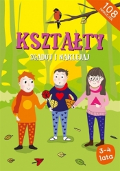 Zgaduj i naklejaj. Kształty - Agnieszka Biela