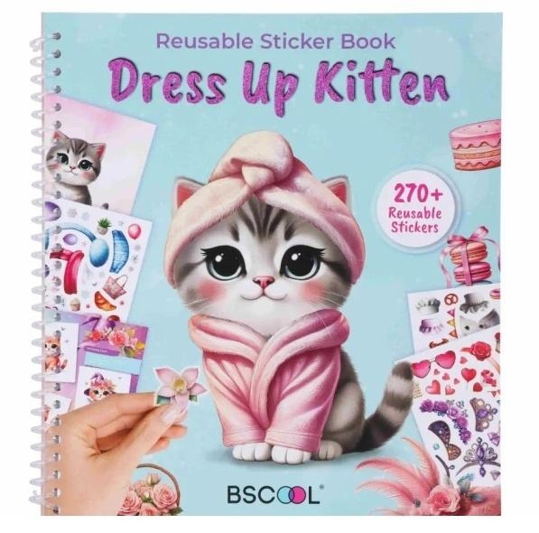 Sticker Dress Up Kitten