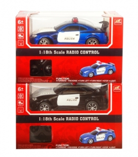Auto policja sterowana pilotem