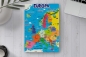 Dwustronna plansza/ściąga A4 - Europa