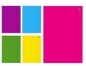 Teczka z gumką A3 - fluo (255560)