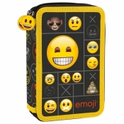 Piórnik z wyposażeniem dwukomorowy Emoji 11 (PWDEM11)