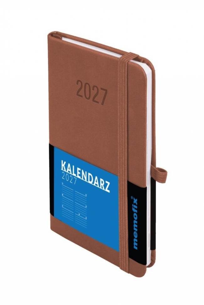 Kalendarz 2027 Memofix B6 TDW mocha mousse