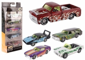 Samochodzik metalowy 5-pack 1:64