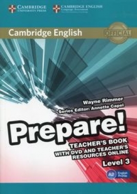 Prepare! 3 Teacher's Book with DVD and Teacher's Resources Online - Rimmer Wayne