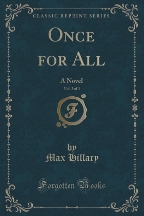 Once for All, Vol. 2 of 3 - Hillary Max