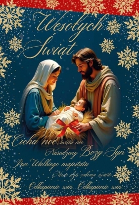 Karnet B6 Boże Narodzenie