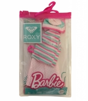 Barbie: Roxy - różowa spódniczka i top (GWB07/GRD44)