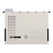 Teczka zawieszkowa Elba Chic Ultimate®, z płóciennymi boczkami - kremowa (100552101)