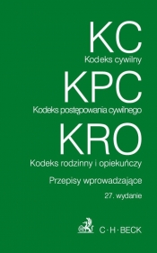 Kodeks cywilny Kodeks postępowania cywilnego Kodeks rodzinny i opiekuńczy - <br />
