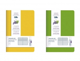 Lawendowy notes, 1 szt