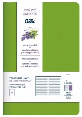 Lawendowy notes, 1 szt