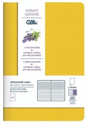 Lawendowy notes, 1 szt