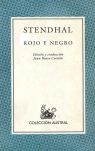 Rojo y negro Stendhal
