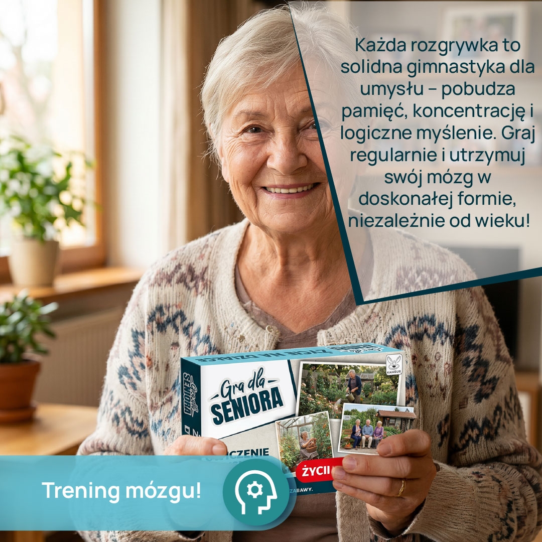 Gra dla Seniora. Życie na działce
