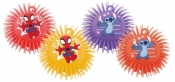 Piłka gumowa kudłata Spidey i Stitch mix 23cm