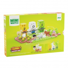 Klocki Waffle mini Farmer - Czas zbiorów, 100 elementów (907566)