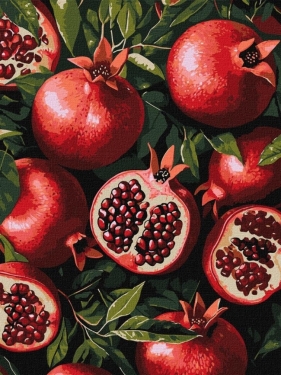 Malowanie po numerach - Granat w sekcji 30x40cm