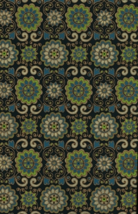 Papiery ozdobne India ornament - zielony 20x29 cm 10 arkuszy