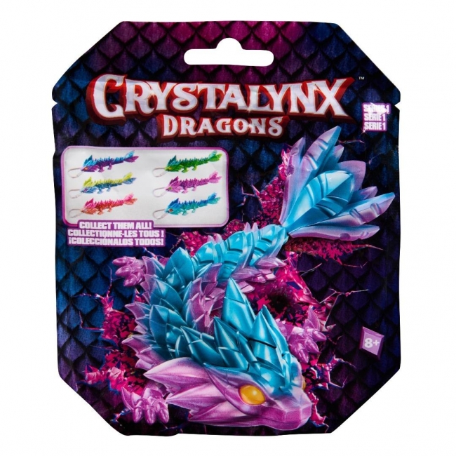<img src='https://webimage.pl/pics/566/9/d0681147129566.jpg' style='height:440px' /> Crystalynx Dragons. Małe smoki - Zawieszki