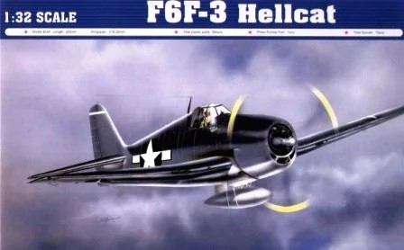Model do sklejania Grumman F6F-3 Hellcat (02256)