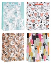 Torebka dziecięce brokat 18x23x8cm mix ROZETTE