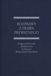 Rozprawy z prawa prywatnego