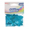 Cekiny błyszczące jasnoniebieskie 8mm 10g