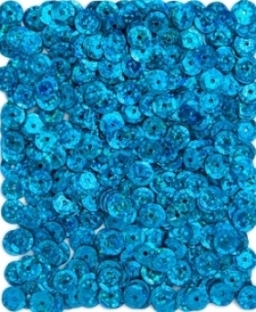 Cekiny holograficzne 9mm 15g - turkusowe