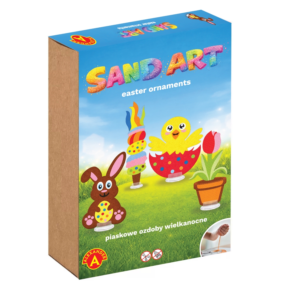 <img src='https://webimage.pl/pics/567/2/d3256-Piaskowe-Malowanki---Ozdoby-Wielkanocne---Zajaczek.png' style='height:440px' /> Zestaw kreatywny Piaskowe Malowanki - Ozdoby Wielkanocne - Zajączek