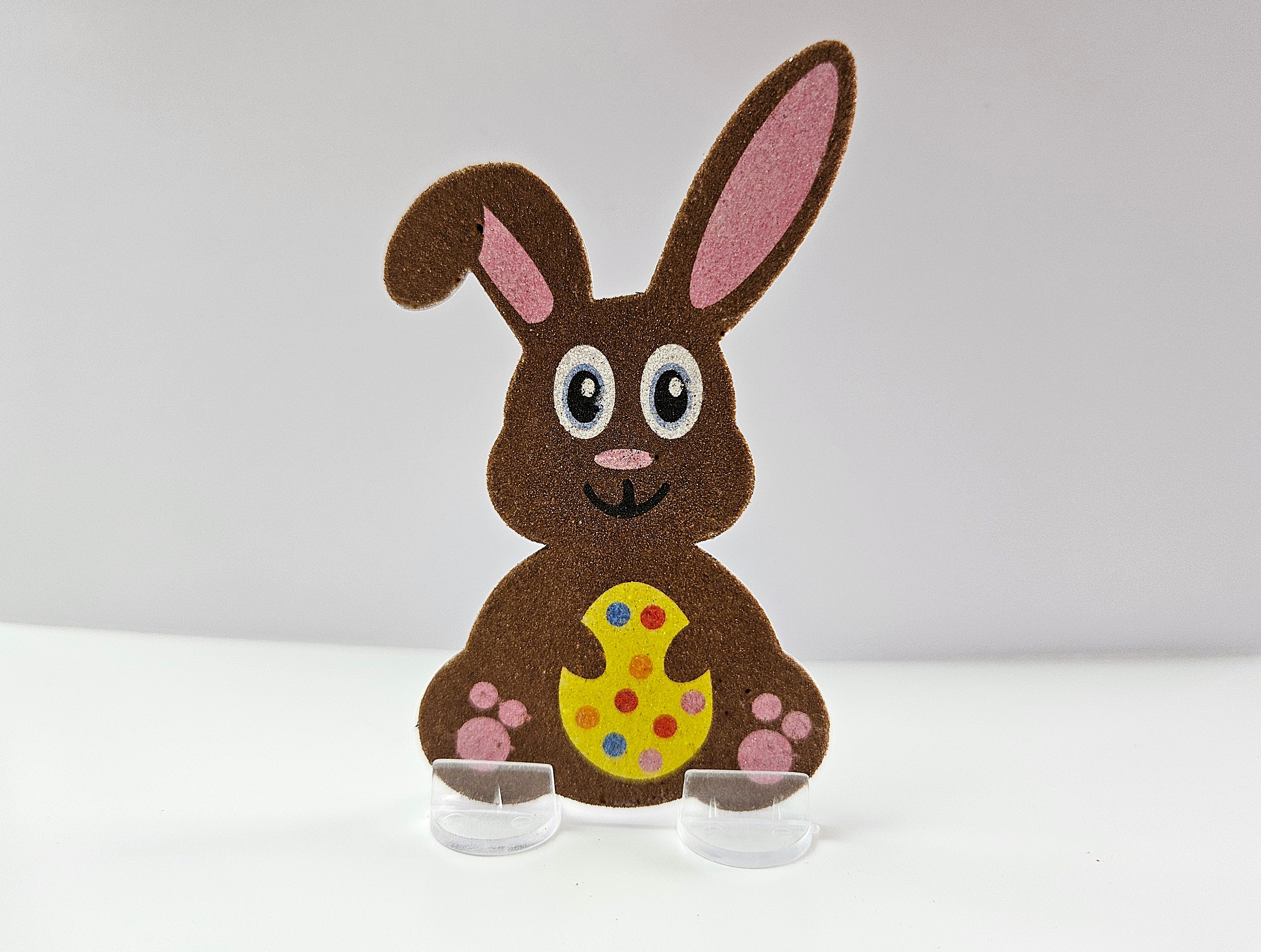 Zestaw kreatywny Piaskowe Malowanki - Ozdoby Wielkanocne - Zajączek