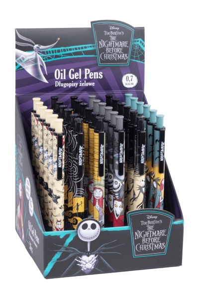 <img src='https://webimage.pl/pics/567/2/d5907360002567.jpg' style='height:440px' /> Display Długopis Blanco Oil gel Disney Burton's Nightmare 36 sztuk