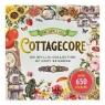 Książka z naklejkami 650szt - Cottagecore