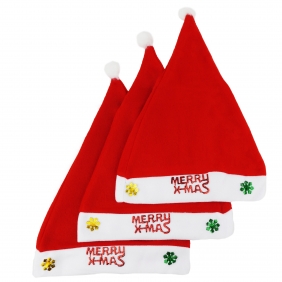 Filcowa czapka Mikołaja, 1 szt.