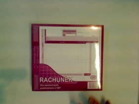 Rachunek uproszczony 2/4 A4 ZW.VAT 231-2