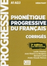 Phonetique progressive du francais Debutant A1-A2.1 Klucz do nauki Charliac Lucile, Le Bougnec Jean-Thierry, Loreil Bernard, Motron Annie-Claude