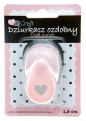 Dziurkacz ozdobny/kreatywny 1,6cm - serce (JCDZ-105-023)