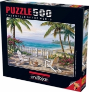 Puzzle 500 Widok na plażę
