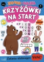 Kolorowanka zabawa i nauka. Krzyżówki na start - Opracowanie zbiorowe