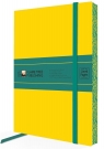 Notatnik A5 linia BR Yellow & Dark Teal