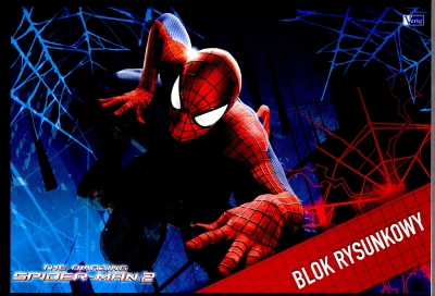 Blok rysunkowy A4/20k Spider-Man